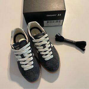 coolway duck black sneakers womens 7